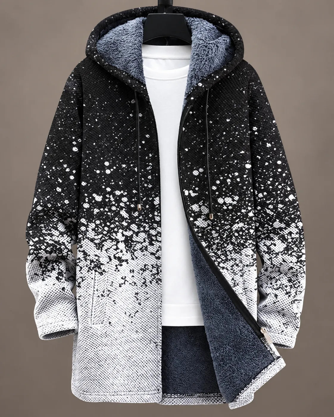 Marina Whimsical Ocean Art Hooded Jacket