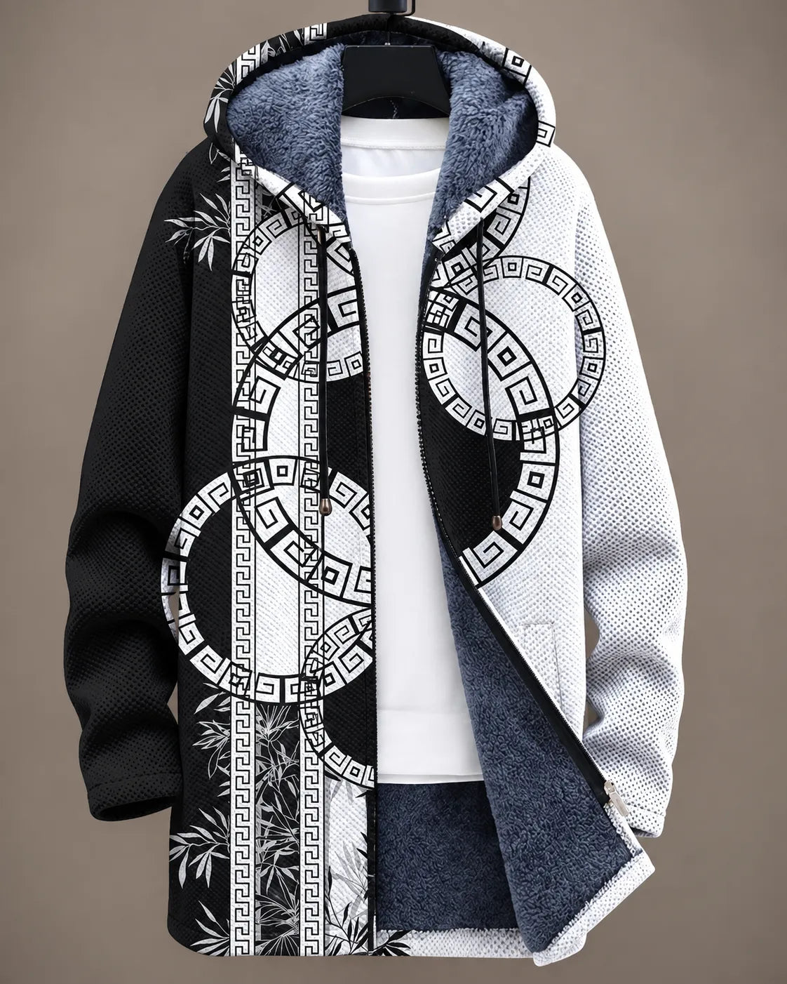 Vivienne Rainbow Checkered Hooded Jacket