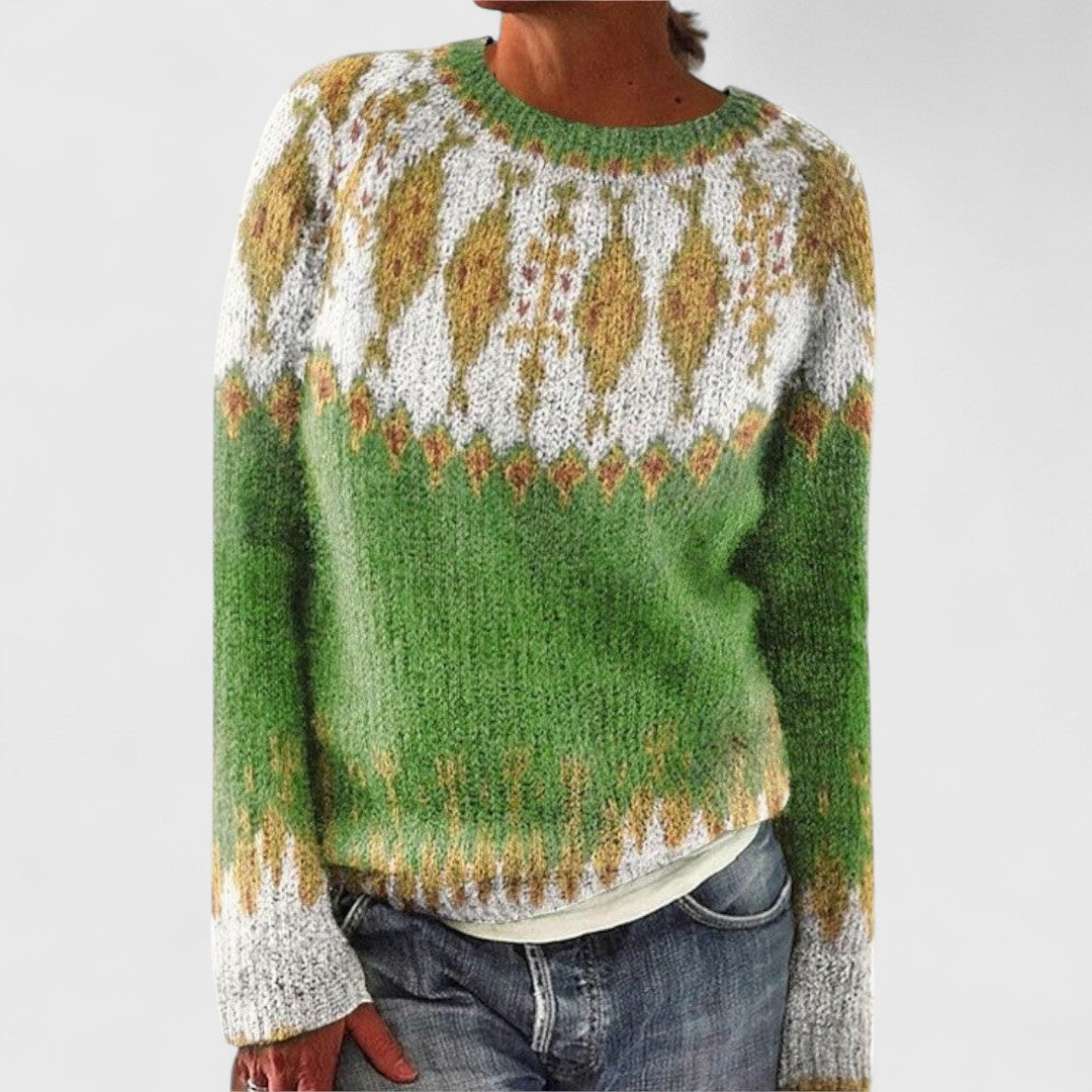 Ramona | Nordic Patterned Sweater
