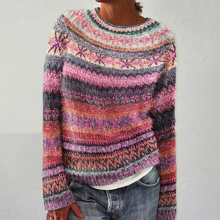 Karin | Nordic Patterned Sweater