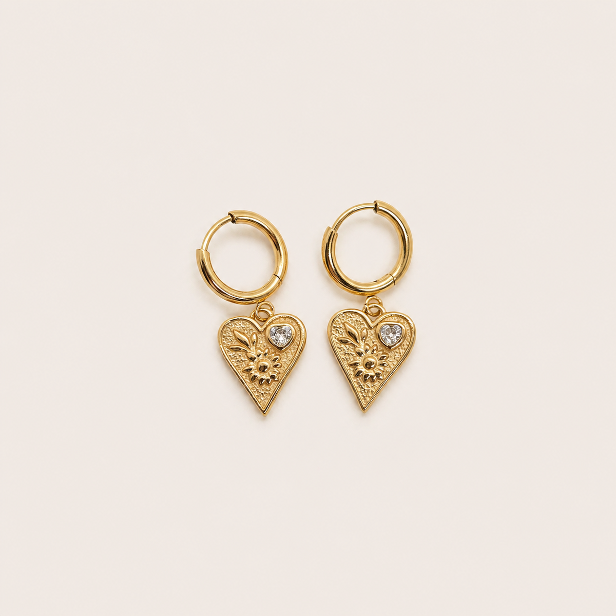 Florence Heart Hoops (Bundle)