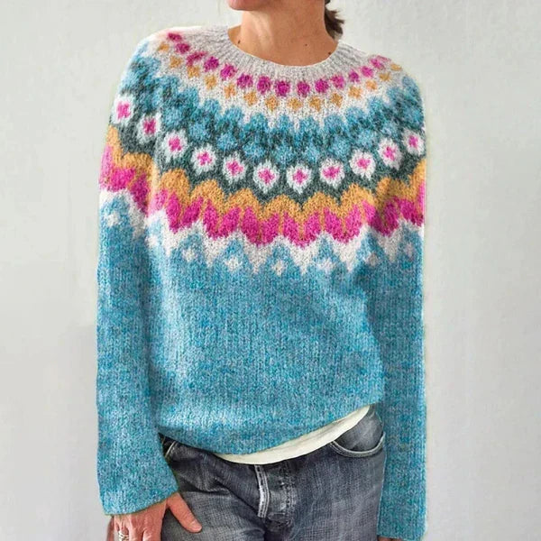 Lenore | Nordic Patterned Sweater