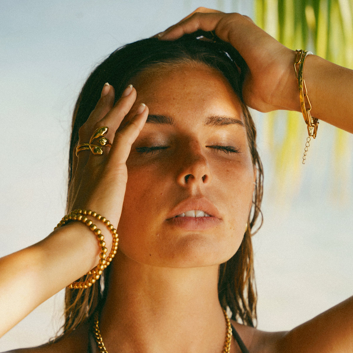 Tulum Chunky Paperclip Bracelet (Bundle)