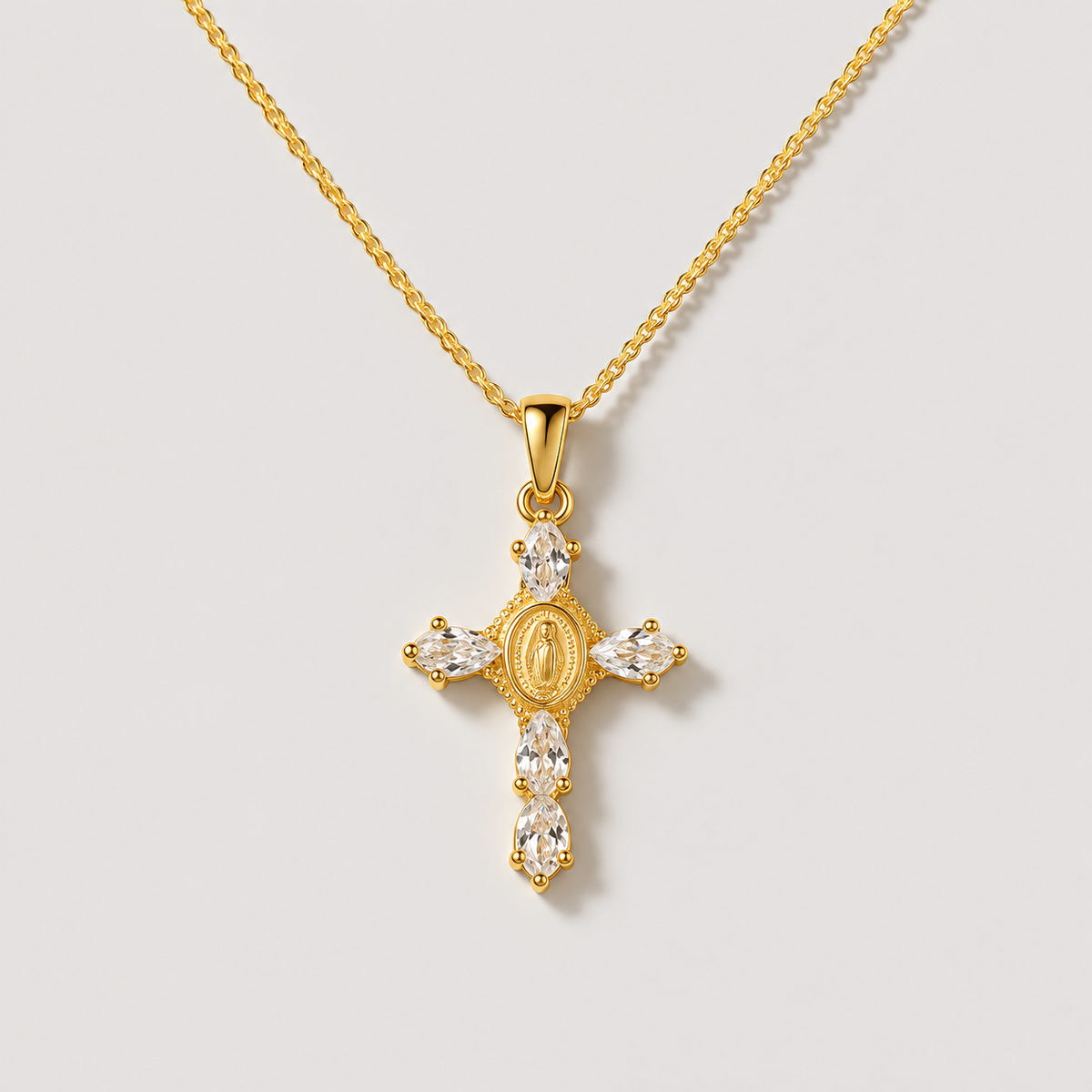 Valerie® Virgin Mary Cross Pendants (Bundle)