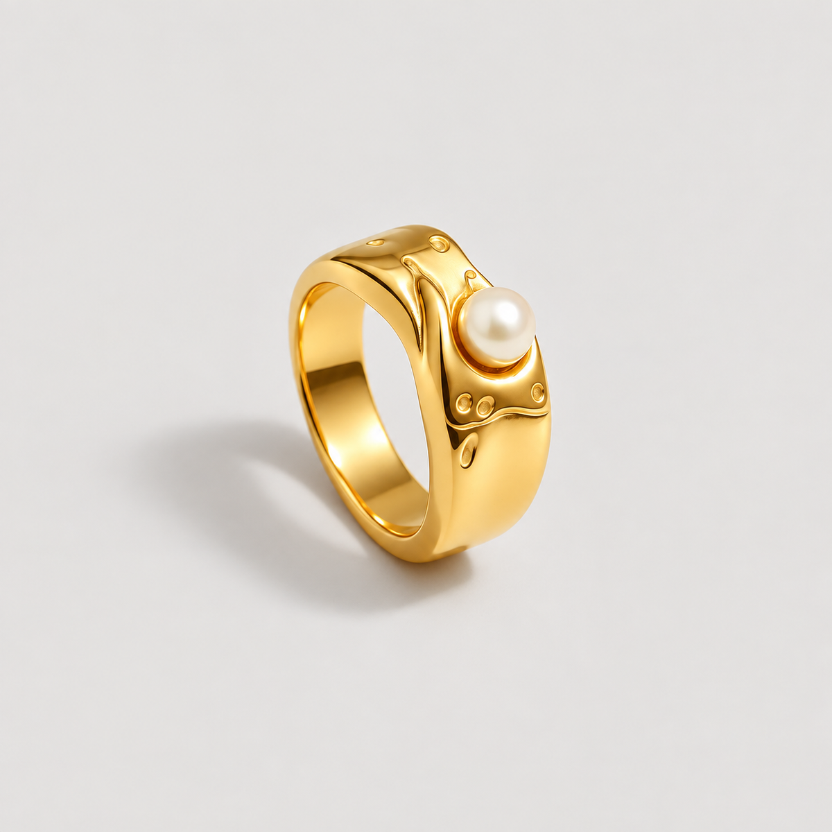 Lava de Oro Pearl Ring (Bundle)