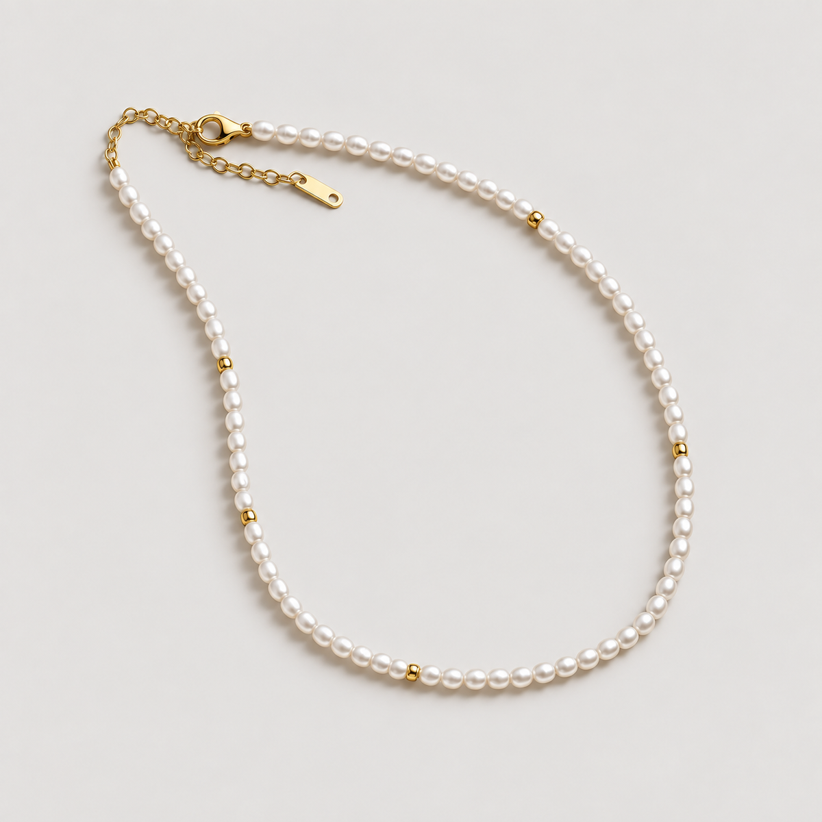 Aloha Pearl and Gold Choker (Bundle)
