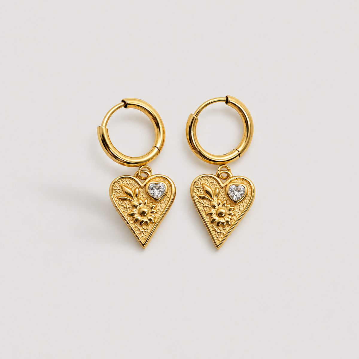 Florence Heart Hoops (Bundle)