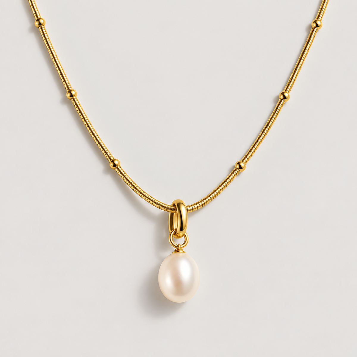 Isola Pearl Pendant Necklace (Bundle)