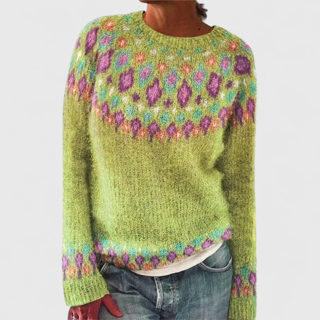 Ramona | Nordic Patterned Sweater